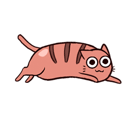 [LINEスタンプ] Sausage cat