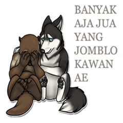 [LINEスタンプ] The Booking Animal (Banjar)