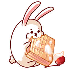 [LINEスタンプ] Bubba Rabbit