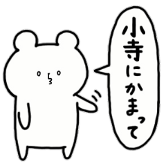 [LINEスタンプ] 全国の【小寺】さんのためのスタンプ