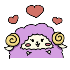 [LINEスタンプ] Floofy the Sheep