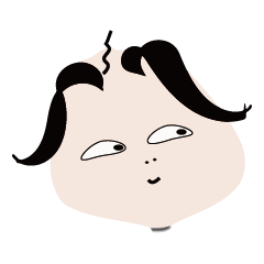 [LINEスタンプ] fatman face