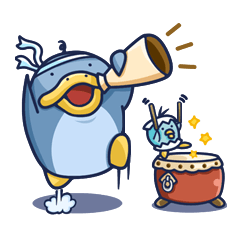 [LINEスタンプ] The PenguinS (Biggy ＆ Mini)