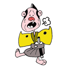 [LINEスタンプ] サムライ40人の集団