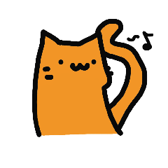 [LINEスタンプ] Orange meow