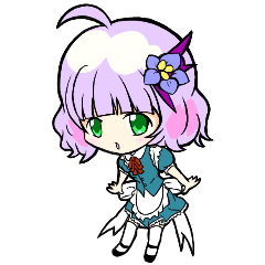 [LINEスタンプ] なすみん＆ねこなす