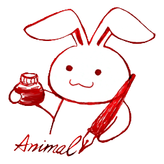 [LINEスタンプ] animals ＆ pen