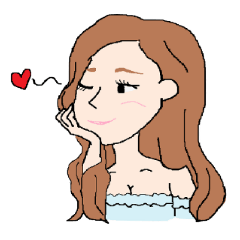 [LINEスタンプ] beauty's daily