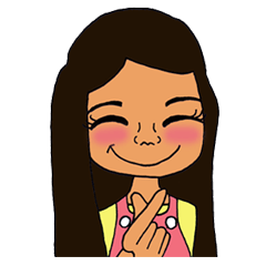[LINEスタンプ] Olive Skin Girl