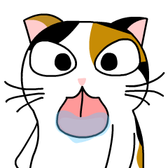 [LINEスタンプ] They call me CAT ！ x 2