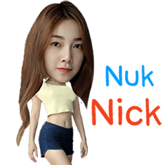 [LINEスタンプ] Nuk nick V.1