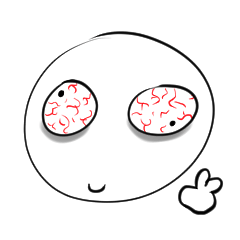 [LINEスタンプ] You can't Sleep