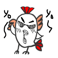 [LINEスタンプ] monster and his partners