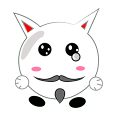 [LINEスタンプ] cool rabbit 1985