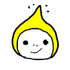 [LINEスタンプ] fairy yellow