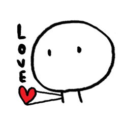 [LINEスタンプ] Mr. Round Head