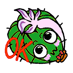 [LINEスタンプ] サボテリくん
