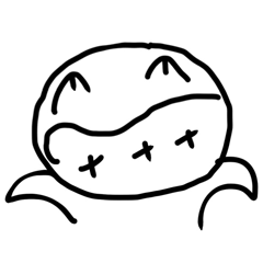 [LINEスタンプ] Scrawling