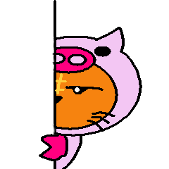 [LINEスタンプ] Hermit crab cat twins8