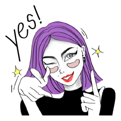 [LINEスタンプ] CL Girl