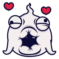 [LINEスタンプ] Ghost Meme