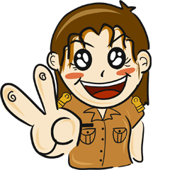 [LINEスタンプ] Cute Woman Teacher Thai