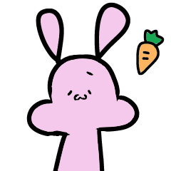 [LINEスタンプ] なにわのうさぎ先輩