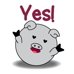 [LINEスタンプ] investor pig [Animation]