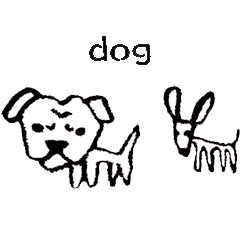[LINEスタンプ] Company's dog