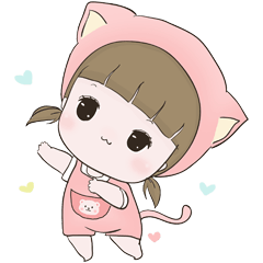 [LINEスタンプ] Meemee little cat