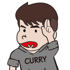 [LINEスタンプ] Curry_Boy