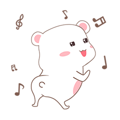 [LINEスタンプ] Meme The Cute Hamster Full