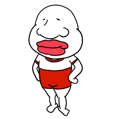 [LINEスタンプ] あげパンマン