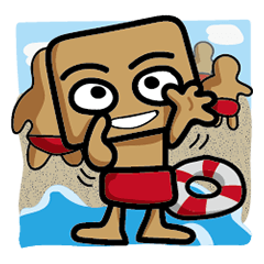 [LINEスタンプ] LIFEGUARD