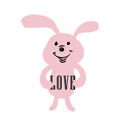 [LINEスタンプ] Shley Rabbit