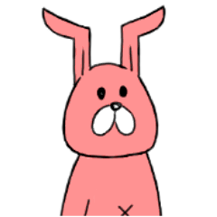 [LINEスタンプ] ピンクラビットの冒険