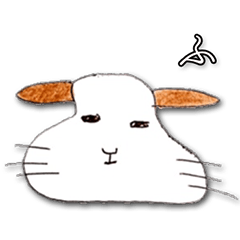 [LINEスタンプ] ごまだんご犬