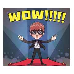 [LINEスタンプ] PATRICK 002 ( ENG )