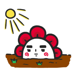 [LINEスタンプ] Mister Flower