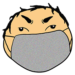 [LINEスタンプ] Fat person