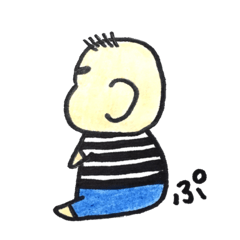 [LINEスタンプ] AO baby