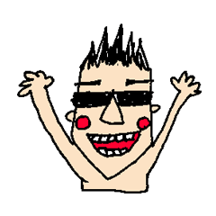 [LINEスタンプ] グラサンたっくんの日常