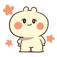 [LINEスタンプ] 汎用性が高いうさちゃん