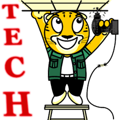 [LINEスタンプ] Cheetah Technician