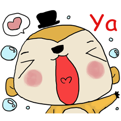 [LINEスタンプ] Potato Monkey