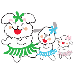 [LINEスタンプ] Pong Fong Fe