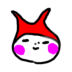 [LINEスタンプ] fairy red