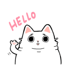 [LINEスタンプ] Whitefat and his friends