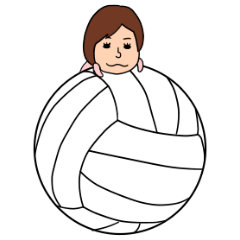 [LINEスタンプ] 七三分け子さん