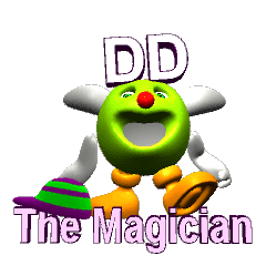 [LINEスタンプ] DD The Magician